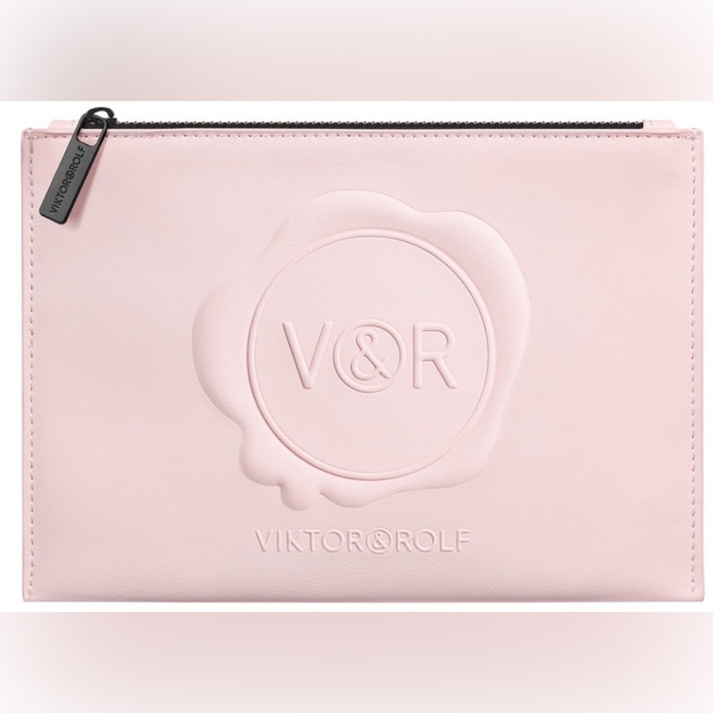 Viktor & Rolf pink cosmetic bag